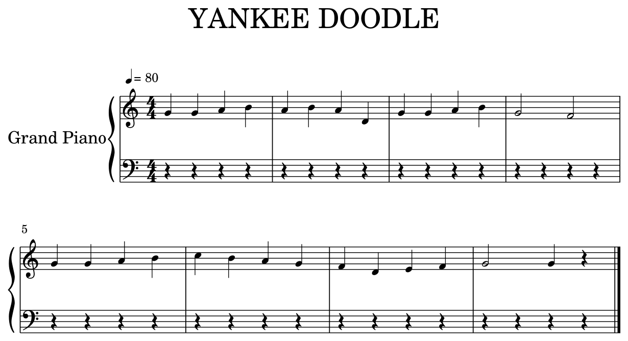 Yankee Doodle Flat