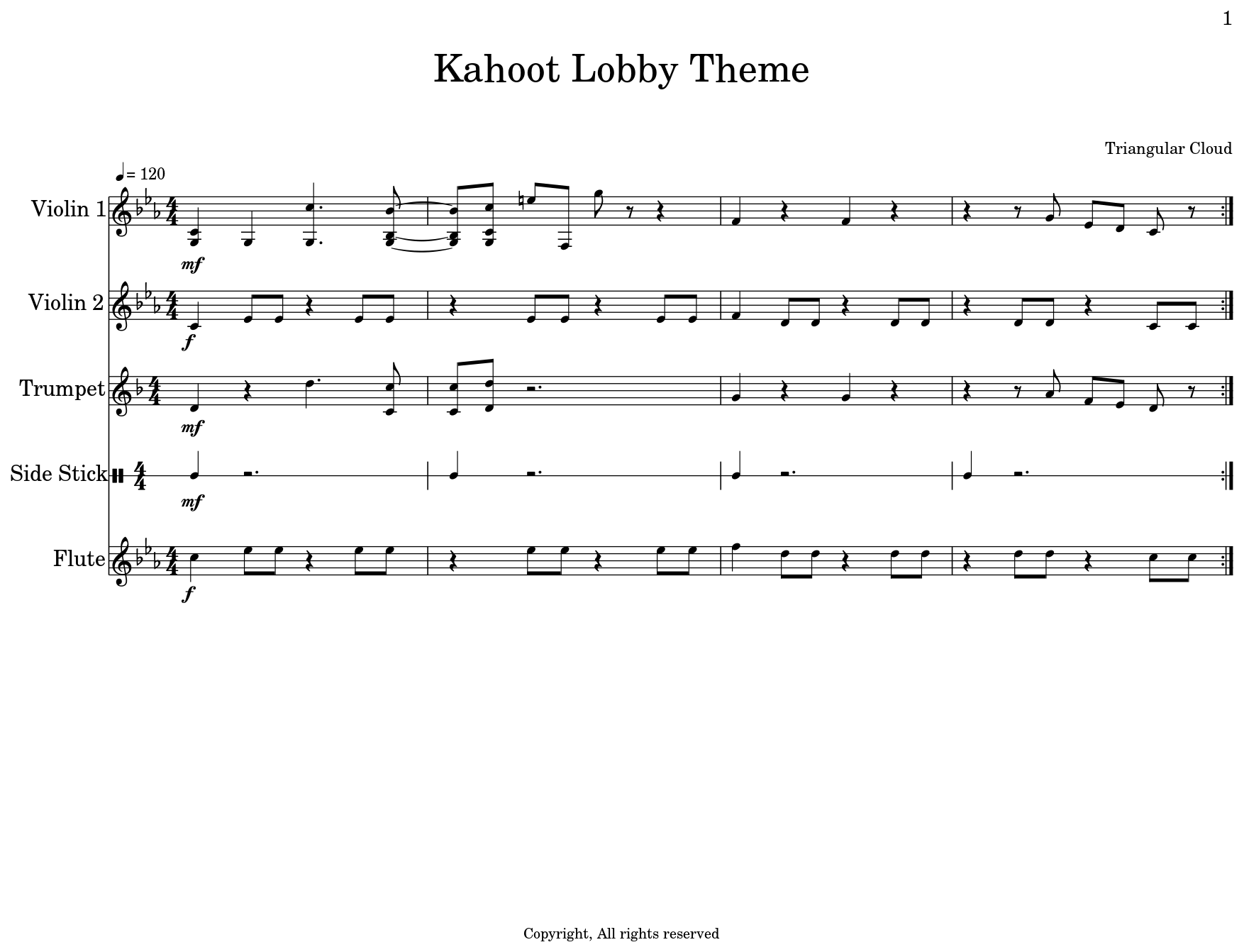 Kahoot Lobby Theme Flat