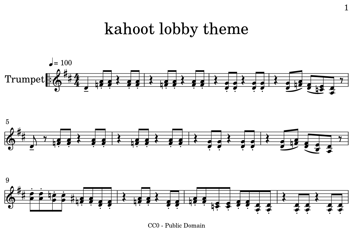 Kahoot Lobby Theme Flat