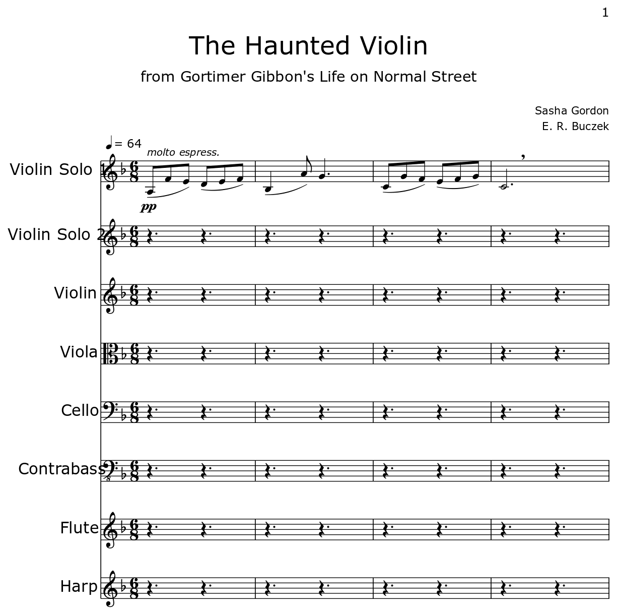 the haunted carousel violin