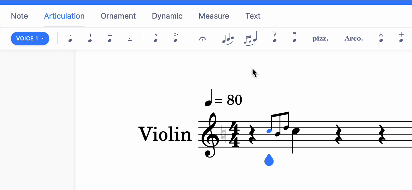 Draw a slur between grace note and main note