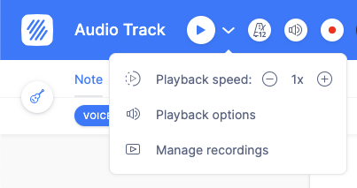 Play > Add a new recording